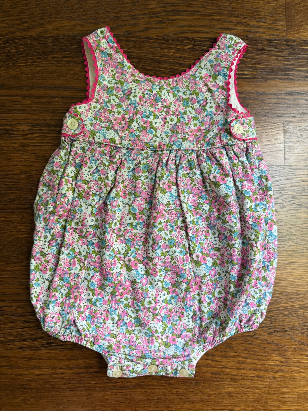 Elephantito Floral Cotton Bubble 18-24m